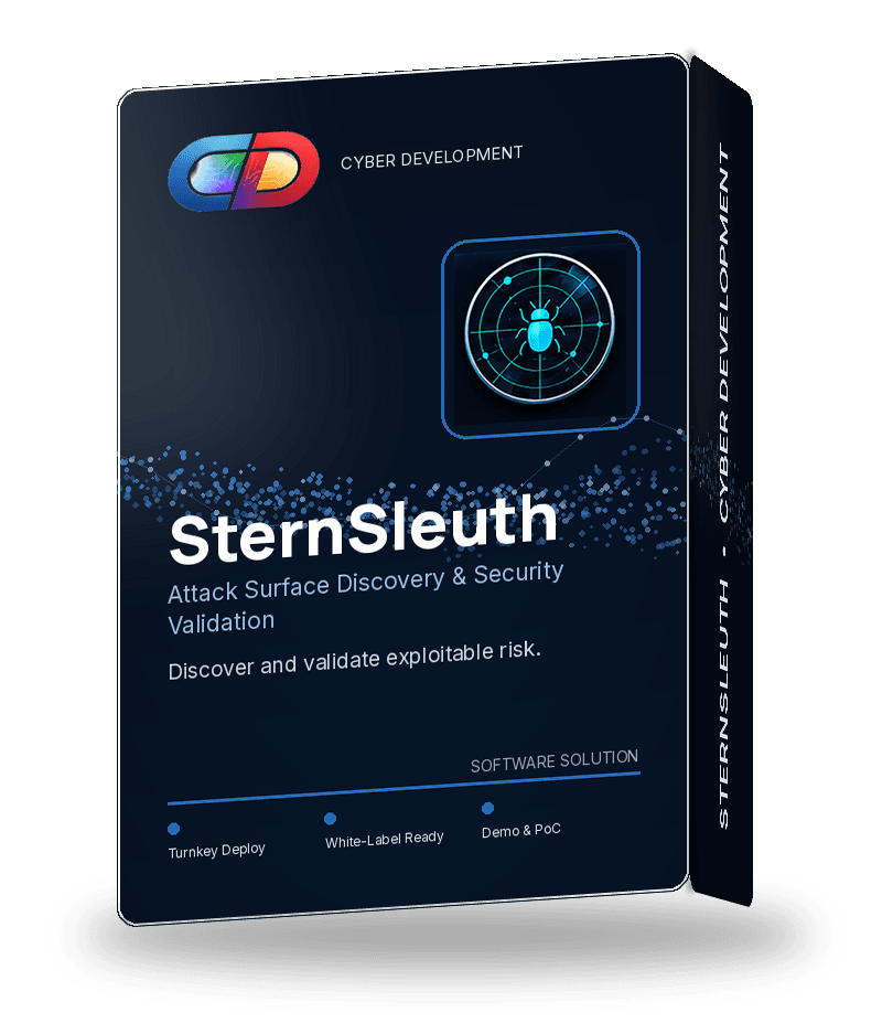 SternSleuth packaging