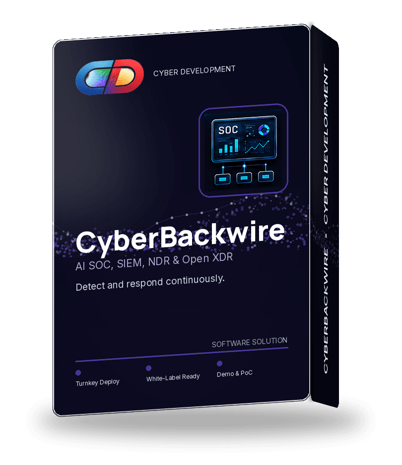 CyberBackwire packaging